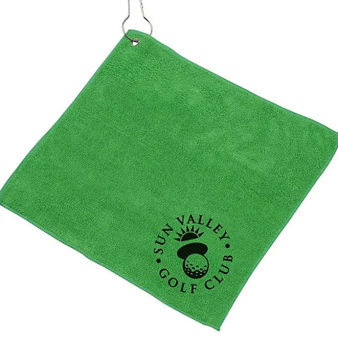 Microfiber Golf Towel - 12 inches x 12 inches