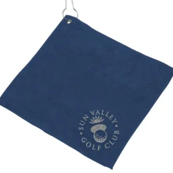 Microfiber Golf Towel - 12 inches x 12 inches