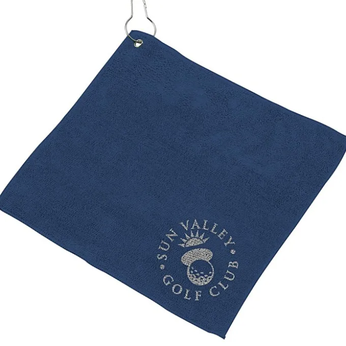 Microfiber Golf Towel - 12 inches x 12 inches