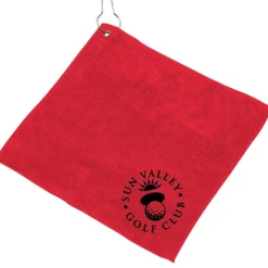 Microfiber Golf Towel - 12 inches x 12 inches