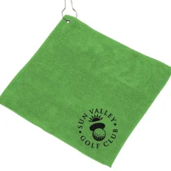 Microfiber Golf Towel - 12 inches x 12 inches