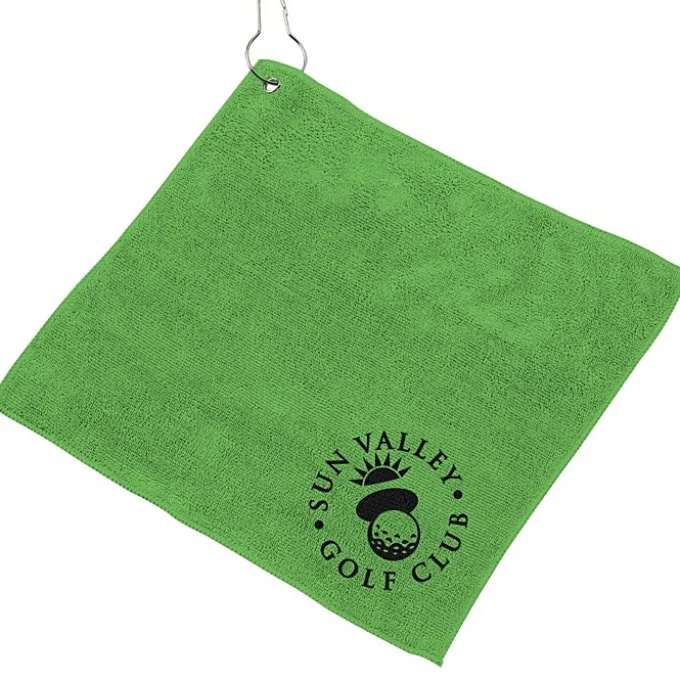 Microfiber Golf Towel - 12 inches x 12 inches