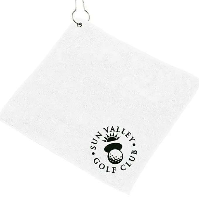 Microfiber Golf Towel - 12 inches x 12 inches