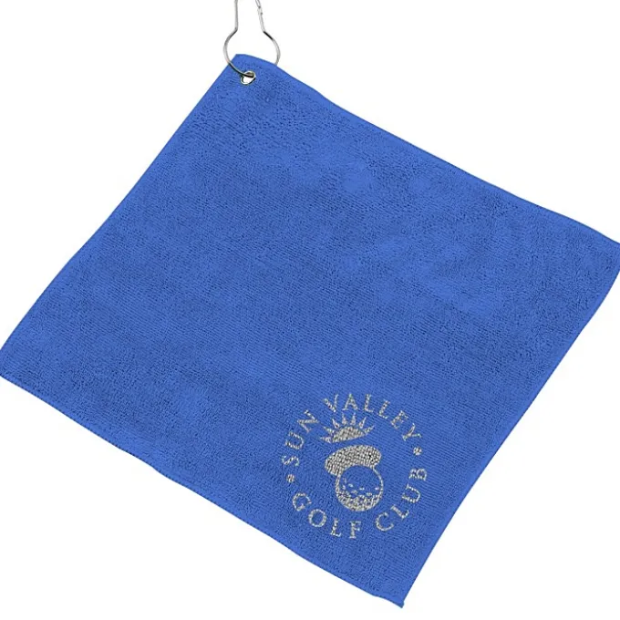 Microfiber Golf Towel - 12 inches x 12 inches