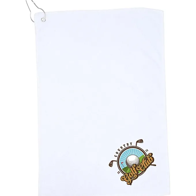 Microfiber Golf Towel - 18 inches x 12 inches - Full Color