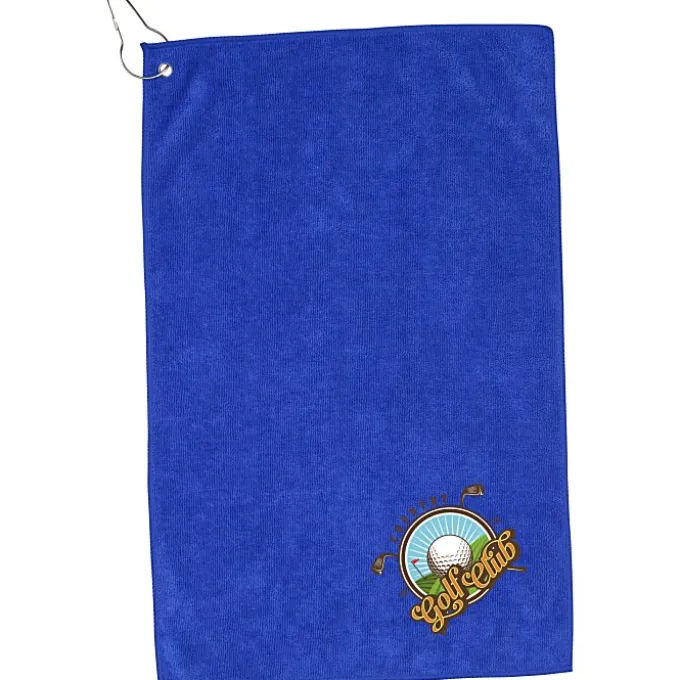 Microfiber Golf Towel - 18 inches x 12 inches - Full Color