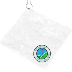 Microfiber Golf Towel - 12 inches x 12 inches - Full Color