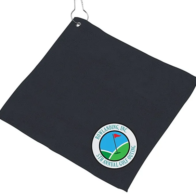 Microfiber Golf Towel - 12 inches x 12 inches - Full Color