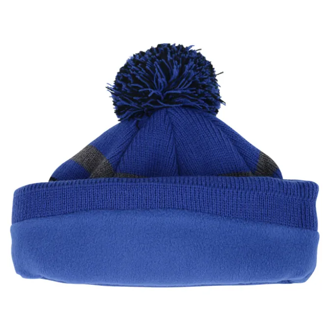 Microfleece Lined Pom Pom Beanie - 24 hr
