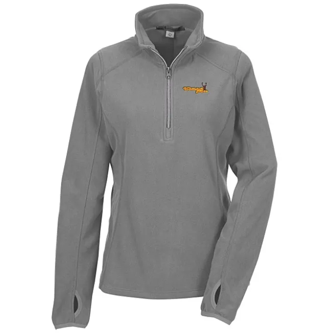 Microfleece 1/2-Zip Pullover - Ladies' - 24 hr