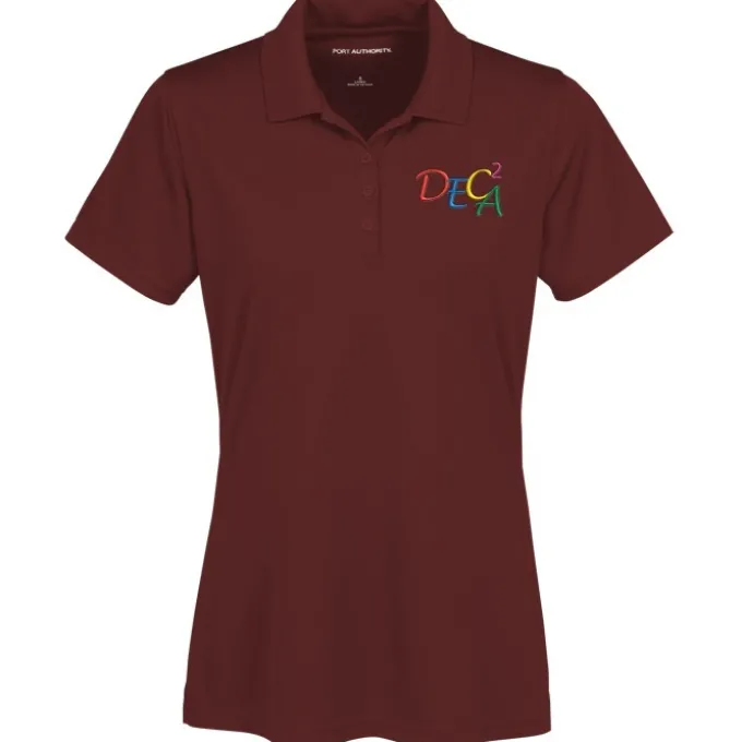 Micro Mesh UV Performance Polo - Ladies' - Embroidered