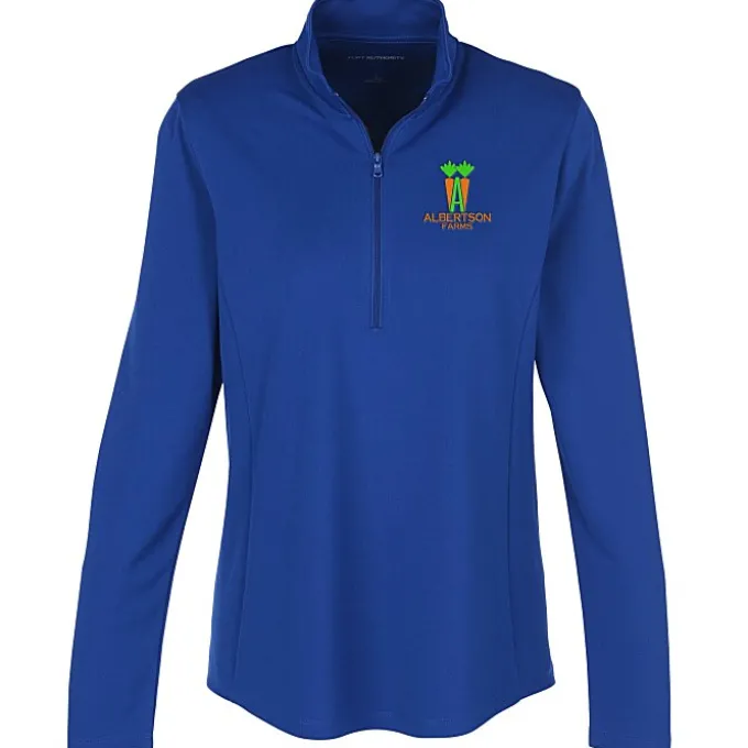 Micro-Mesh 1/4-Zip Pullover - Ladies'