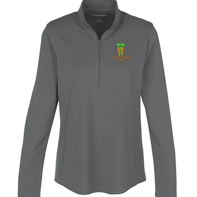 Micro-Mesh 1/4-Zip Pullover - Ladies'