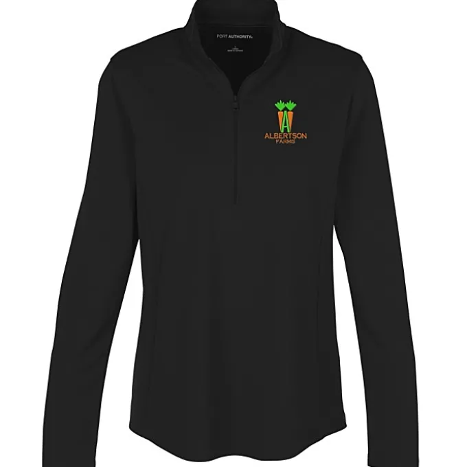 Micro-Mesh 1/4-Zip Pullover - Ladies'