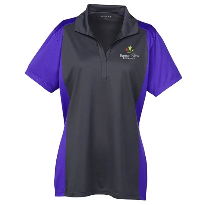 Micropique Sport-Wick Colorblock Polo - Ladies'