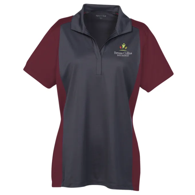 Micropique Sport-Wick Colorblock Polo - Ladies'