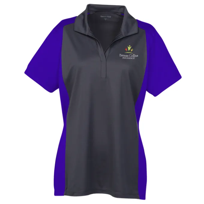 Micropique Sport-Wick Colorblock Polo - Ladies'