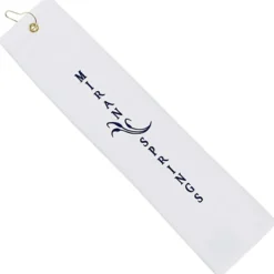 Midweight TriFold Golf Towel - White - 24 hr