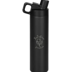 MiiR Wide Mouth Vacuum Bottle with Chug Lid - 20 oz - Laser Engraved
