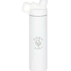 MiiR Wide Mouth Vacuum Bottle with Chug Lid - 20 oz - Laser Engraved