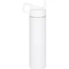 MiiR Wide Mouth Vacuum Bottle with Straw Lid - 20 oz - Laser Engraved