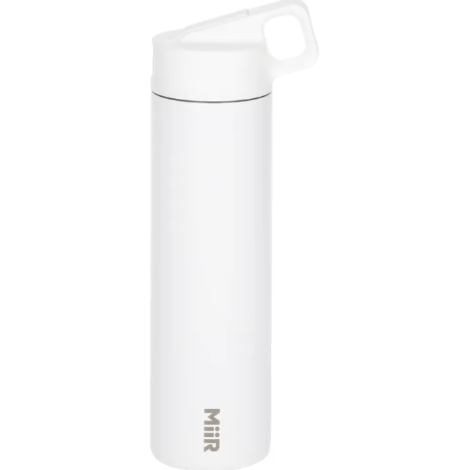 MiiR Wide Mouth Vacuum Bottle with Straw Lid - 20 oz - Laser Engraved