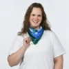 Mimic Slip Scarf - 22 inches x 22 inches