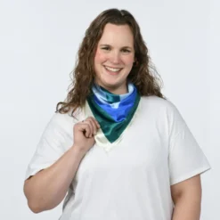 Mimic Slip Scarf - 22 inches x 22 inches