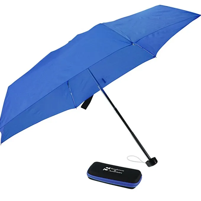 Mini Folding Umbrella with EVA Case - 37-inch Arc - 24 hr