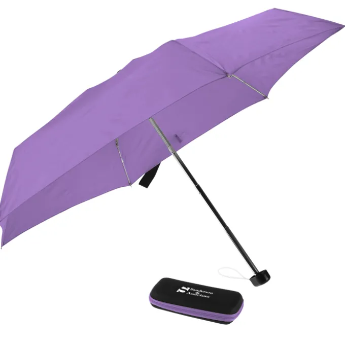 Mini Folding Umbrella with EVA Case - 37-inch Arc - 24 hr