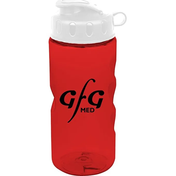 Mini Mountain Bottle with Flip Lid - 22 oz