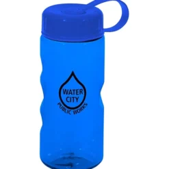 Mini Mountain Bottle with Tethered Lid - 22 oz