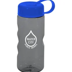 Mini Mountain Bottle with Tethered Lid - 22 oz