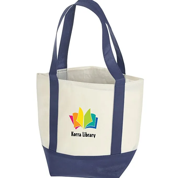 Mini Non-Woven Lighthouse Tote - Full Color