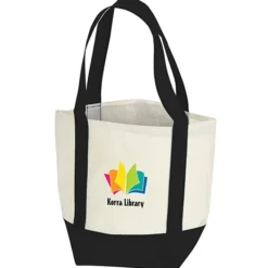 Mini Non-Woven Lighthouse Tote - Full Color