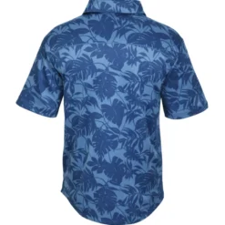 Mini Pique Knit Short Sleeve Camp Shirt