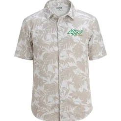 Mini Pique Knit Short Sleeve Camp Shirt