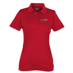 Mini Pique Raglan Performance Polo - Ladies'