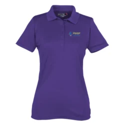 Mini Pique Raglan Performance Polo - Ladies'