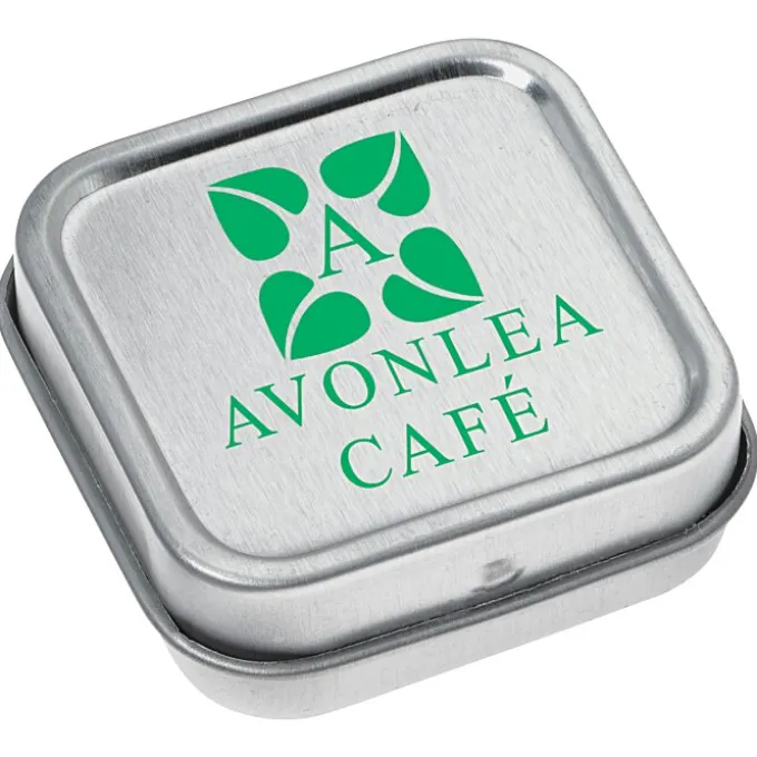 Mini Square Mint Tin - 24 hr