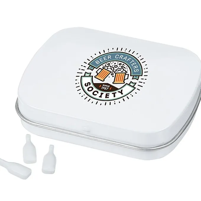 Mint Tin with Shaped Mints - Bottle