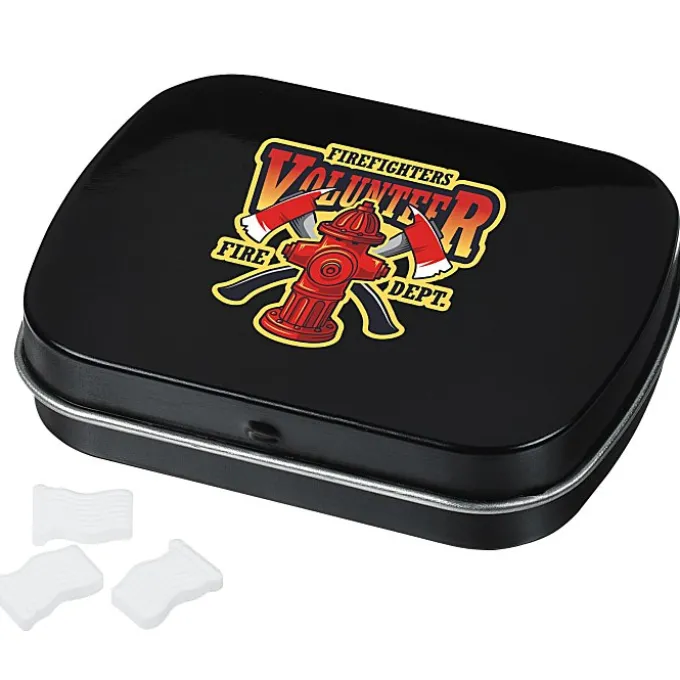 Mint Tin with Shaped Mints - Flag