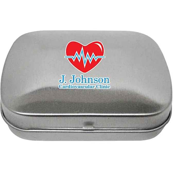 Mint Tin with Shaped Mints - Heart