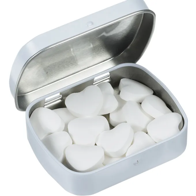 Mint Tin with Shaped Mints - Heart
