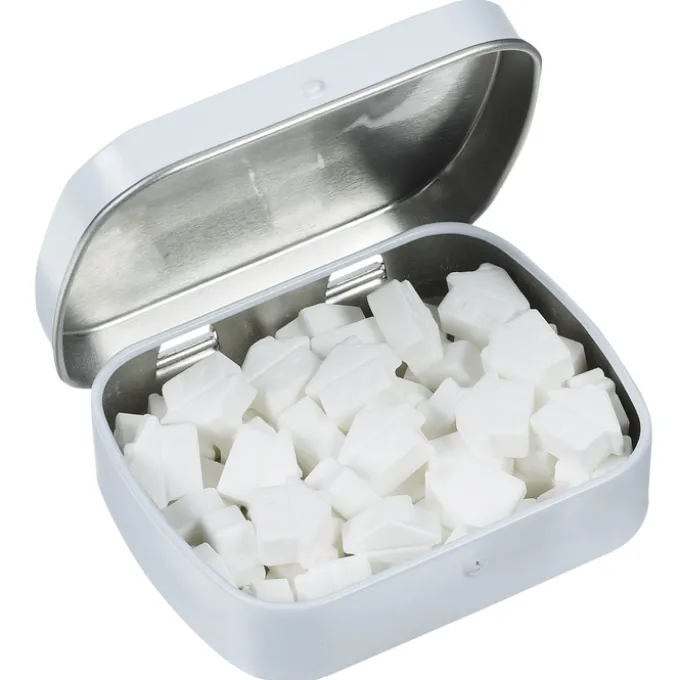 Mint Tin with Shaped Mints - House - 24 hr