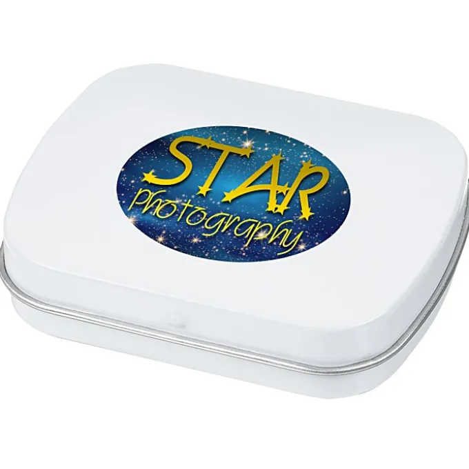 Mint Tin with Shaped Mints - Star