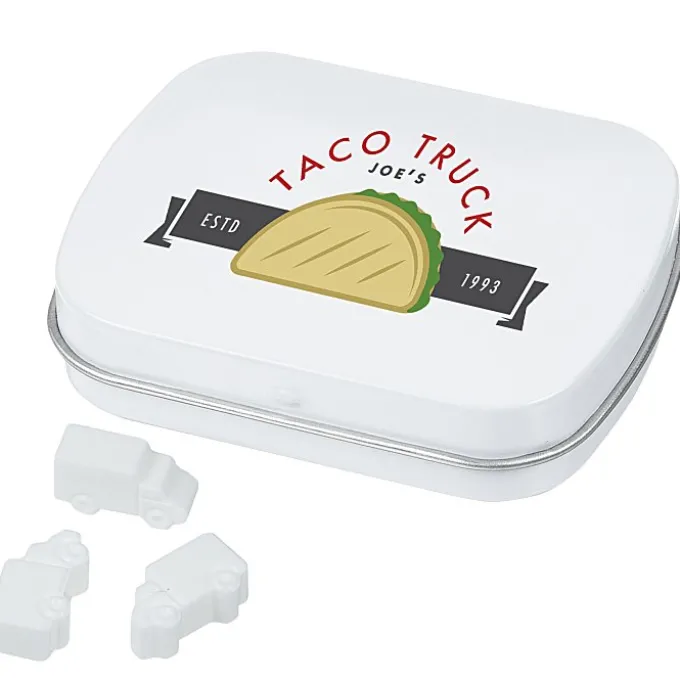 Mint Tin with Shaped Mints - Truck