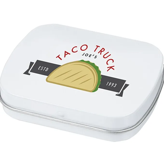 Mint Tin with Shaped Mints - Truck - 24 hr