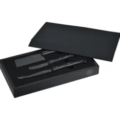Modena Black Cheese & Serving Set
