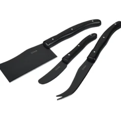 Modena Black Cheese & Serving Set
